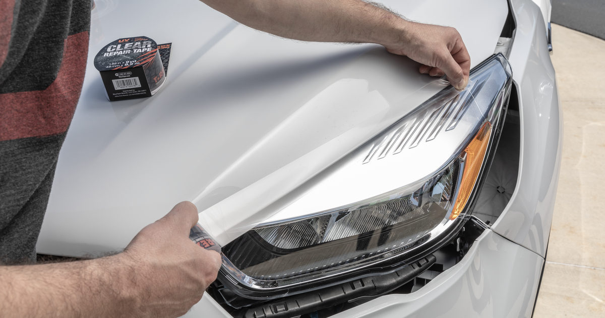 How To: Fix A Car Headlight with T-Rex® Tape