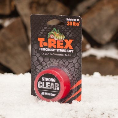 T Rex Mounting Tape Crystal Clear In Snow