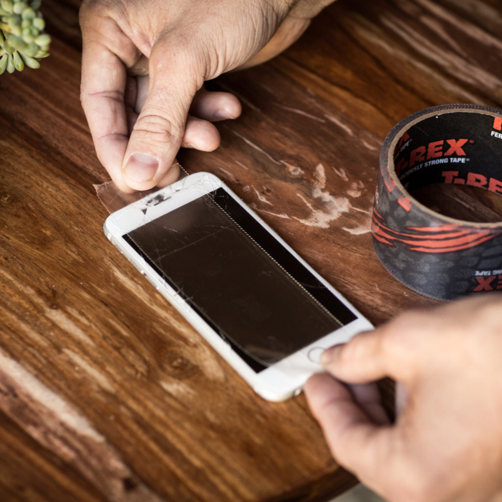 How To: Repair A Cell Phone Screen with T-Rex® Tape